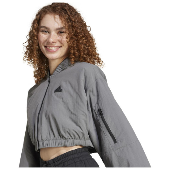 Adidas Γυναικείο μπουφάν City Escape Padded Bomber Jacket Adidas Γυναικείο μπουφάν City Escape Padded Bomber Jacket